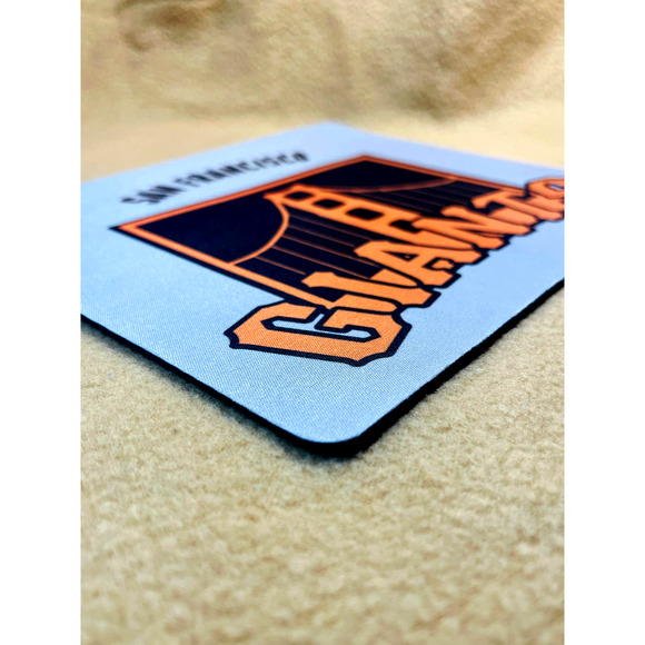 GIANTS BASEBALL HIGH QUALITY MOUSE PAD MAT FOR SCHOOL AND OFFICE - Picture 4 of 4